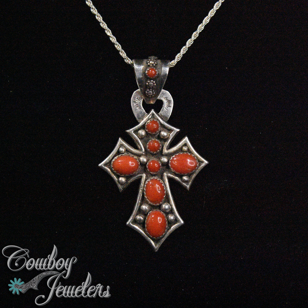 200 - Coral cross