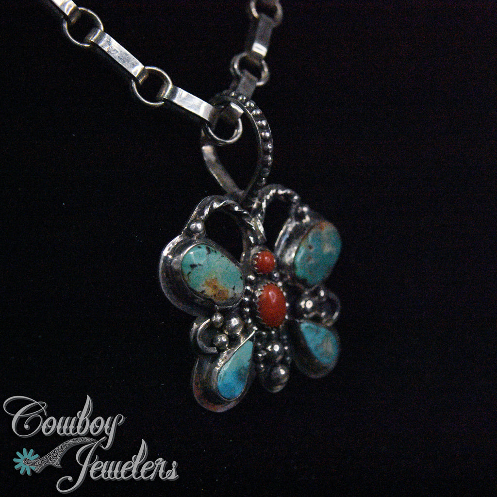 201  Sterling silver .925 Butterfly Pendant