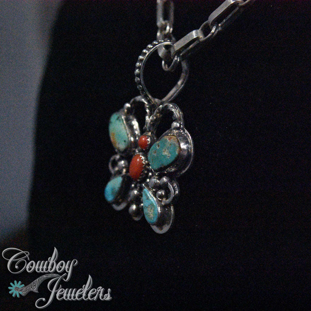 201  Sterling silver .925 Butterfly Pendant