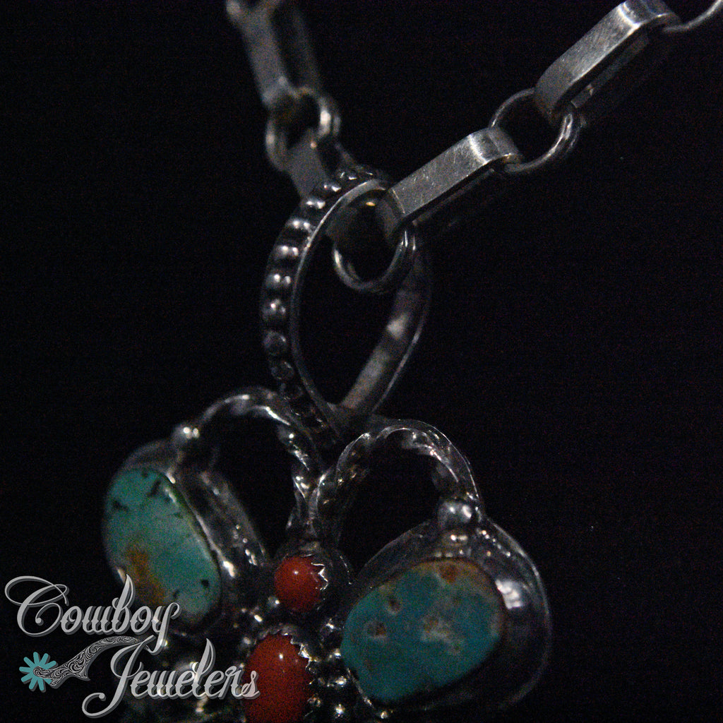 201  Sterling silver .925 Butterfly Pendant