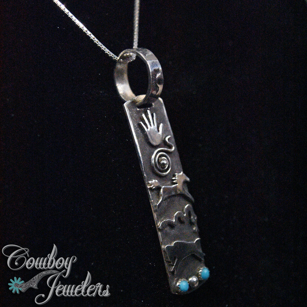 205 - native bar pendant