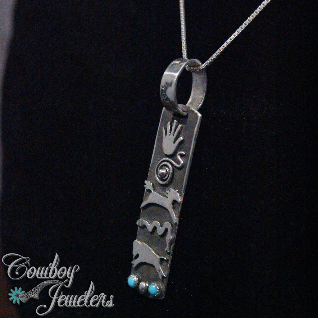 205 - native bar pendant