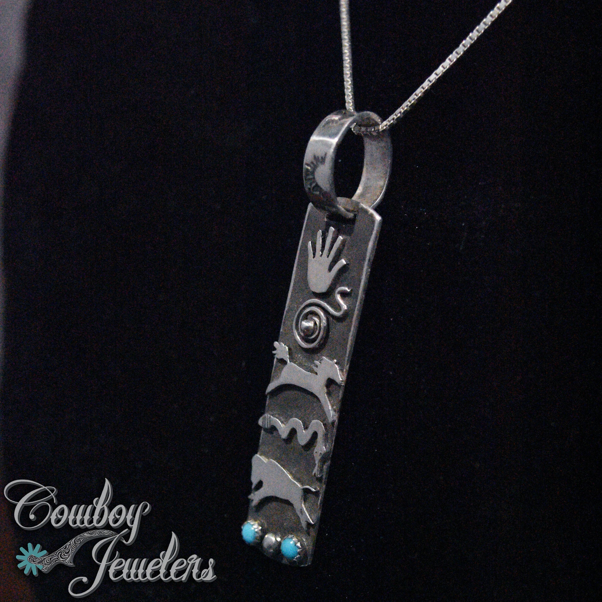 205 - native bar pendant