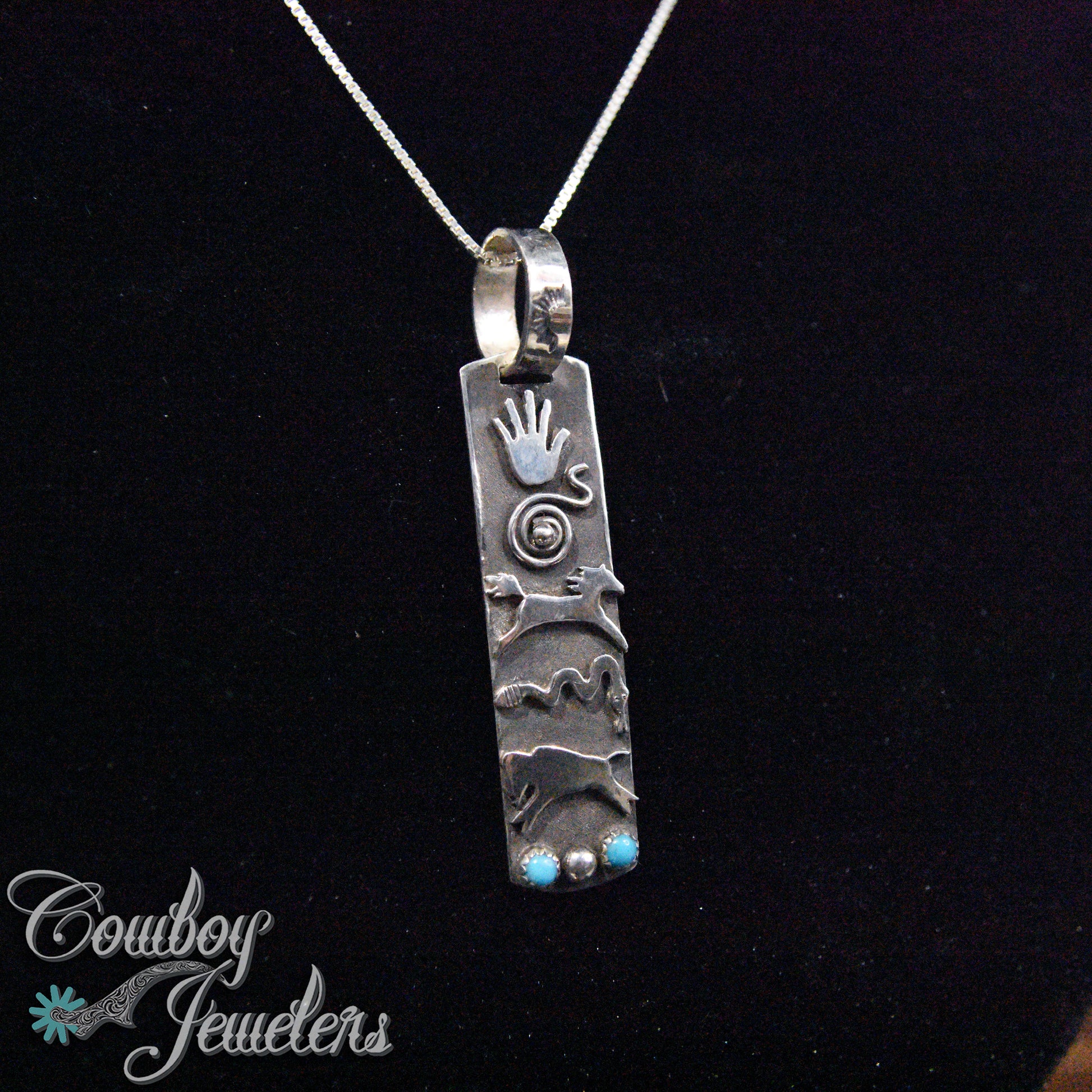 205 - native bar pendant