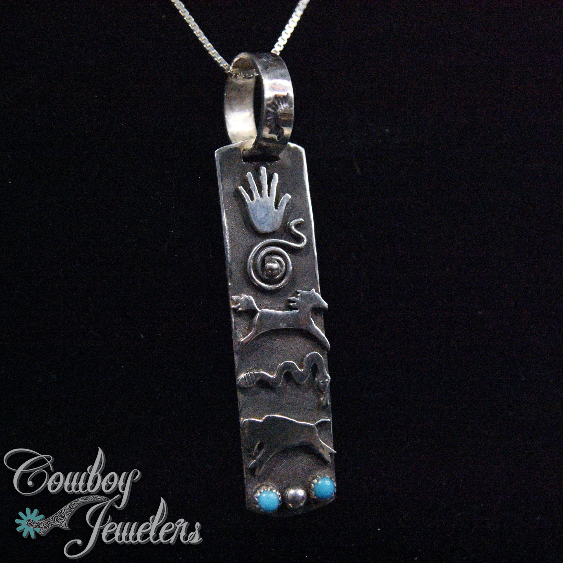 205 - native bar pendant