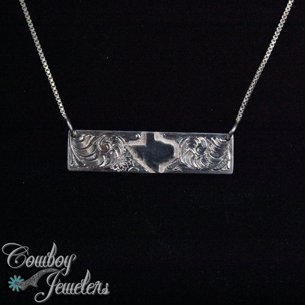 206 - Texas bar necklace