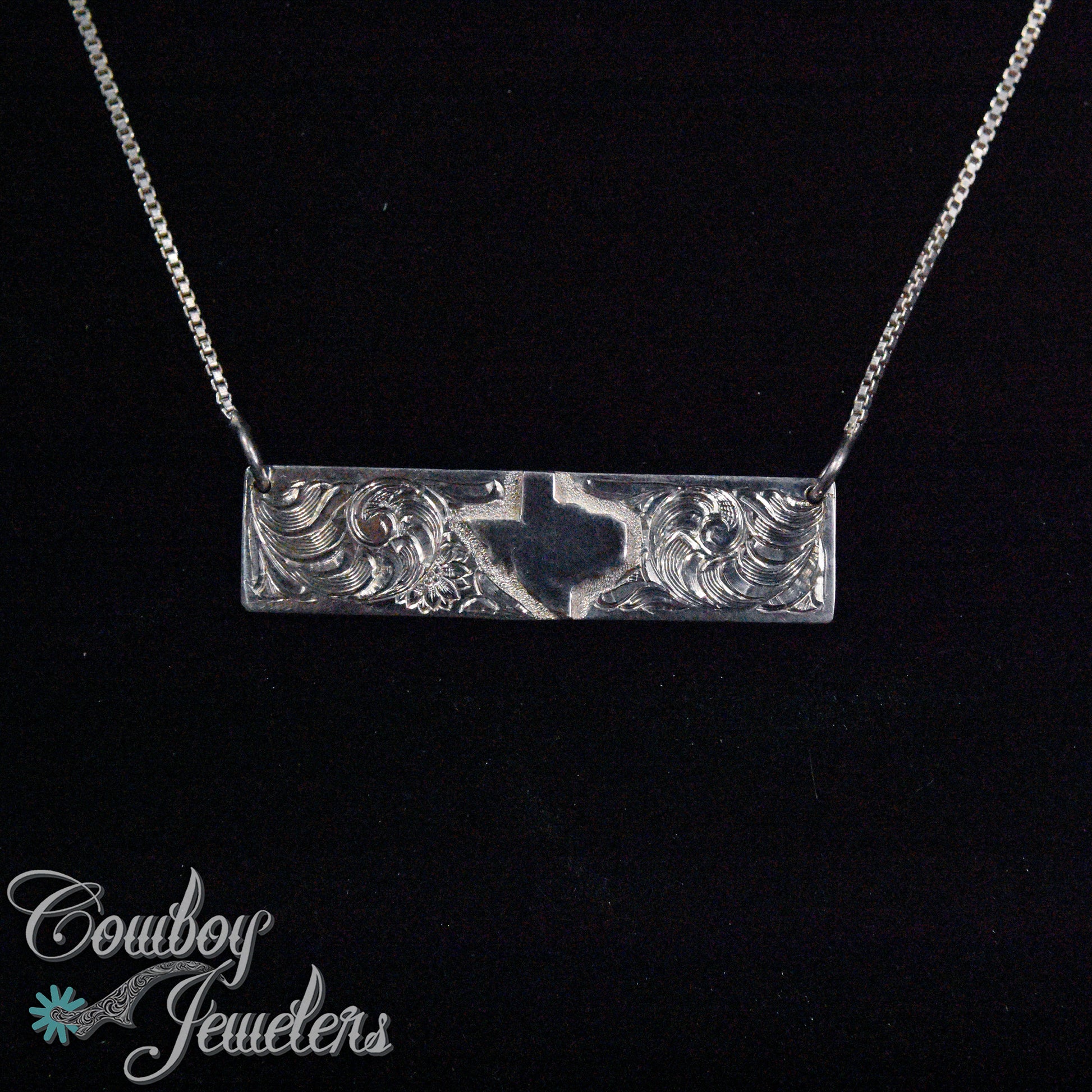 206 - Texas bar necklace