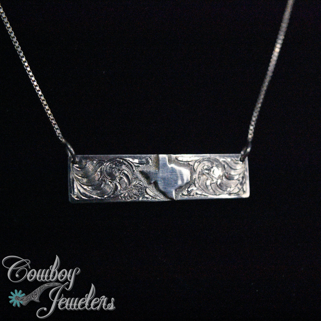 206 - Texas bar necklace