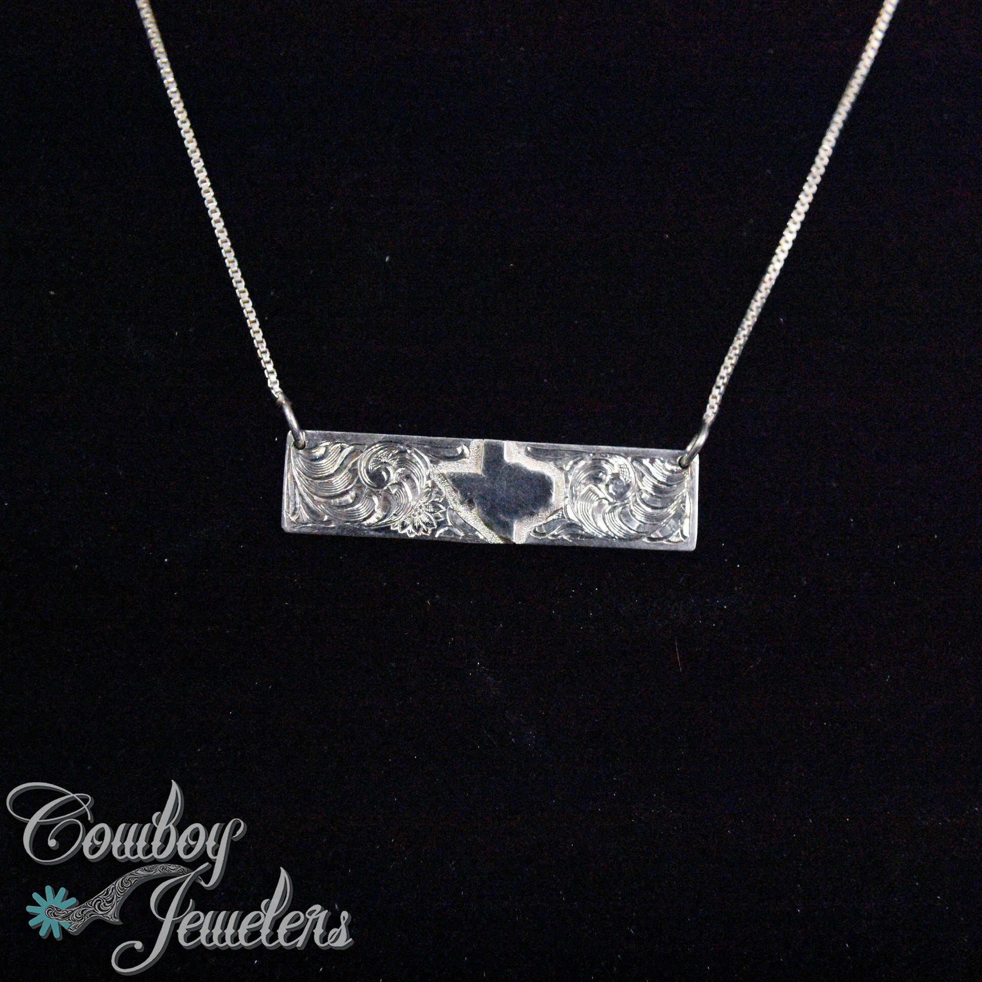 206 - Texas bar necklace