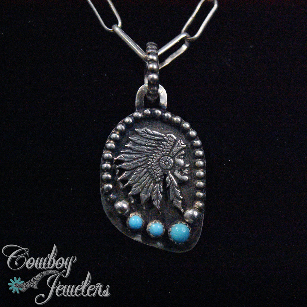 209 - Indian head medallion