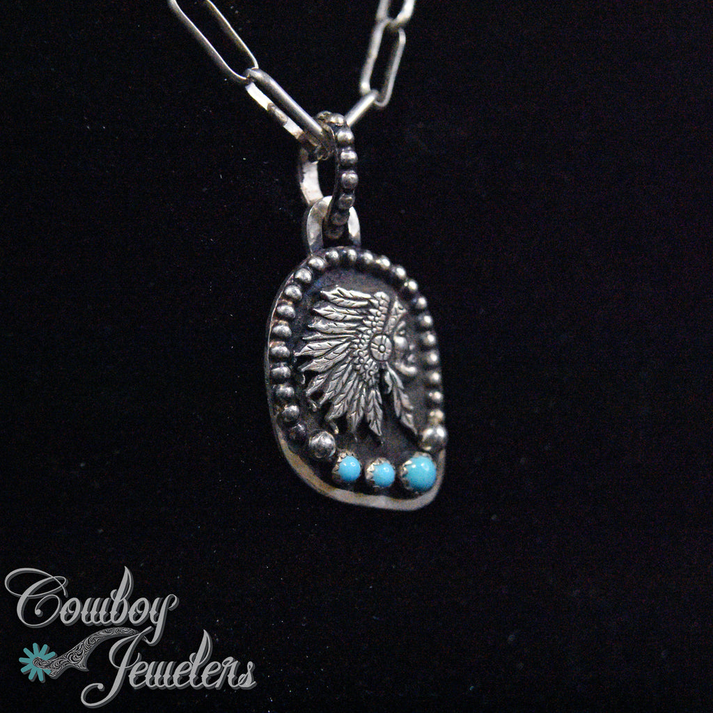 209 - Indian head medallion
