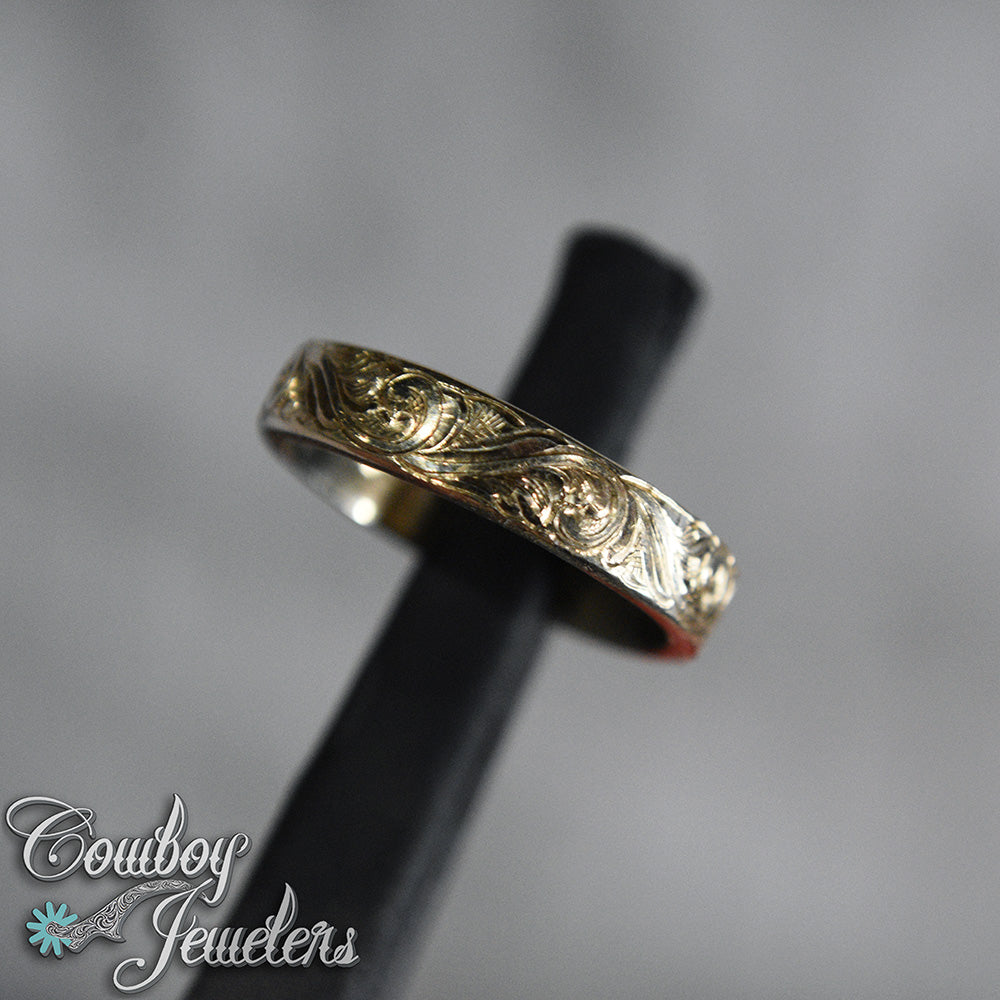 304 - Size 7 : Ready to ship, 14k yellow gold